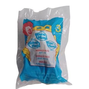 Mickey Mouse McDonald's Happy Meal Toy #3 -Mickey Mouse Soft Toy 2001